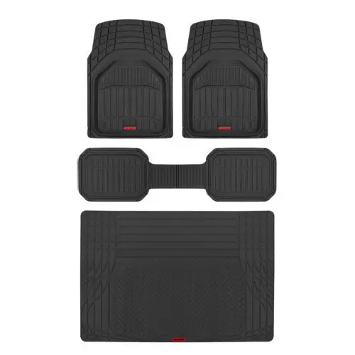 Deep Dish Floor Mats With Cargo Trunk Liner Rubber All Weather Protection Black
Deep Dish Floor Mats With Cargo Trunk Liner Rubber All Weather Protection Black