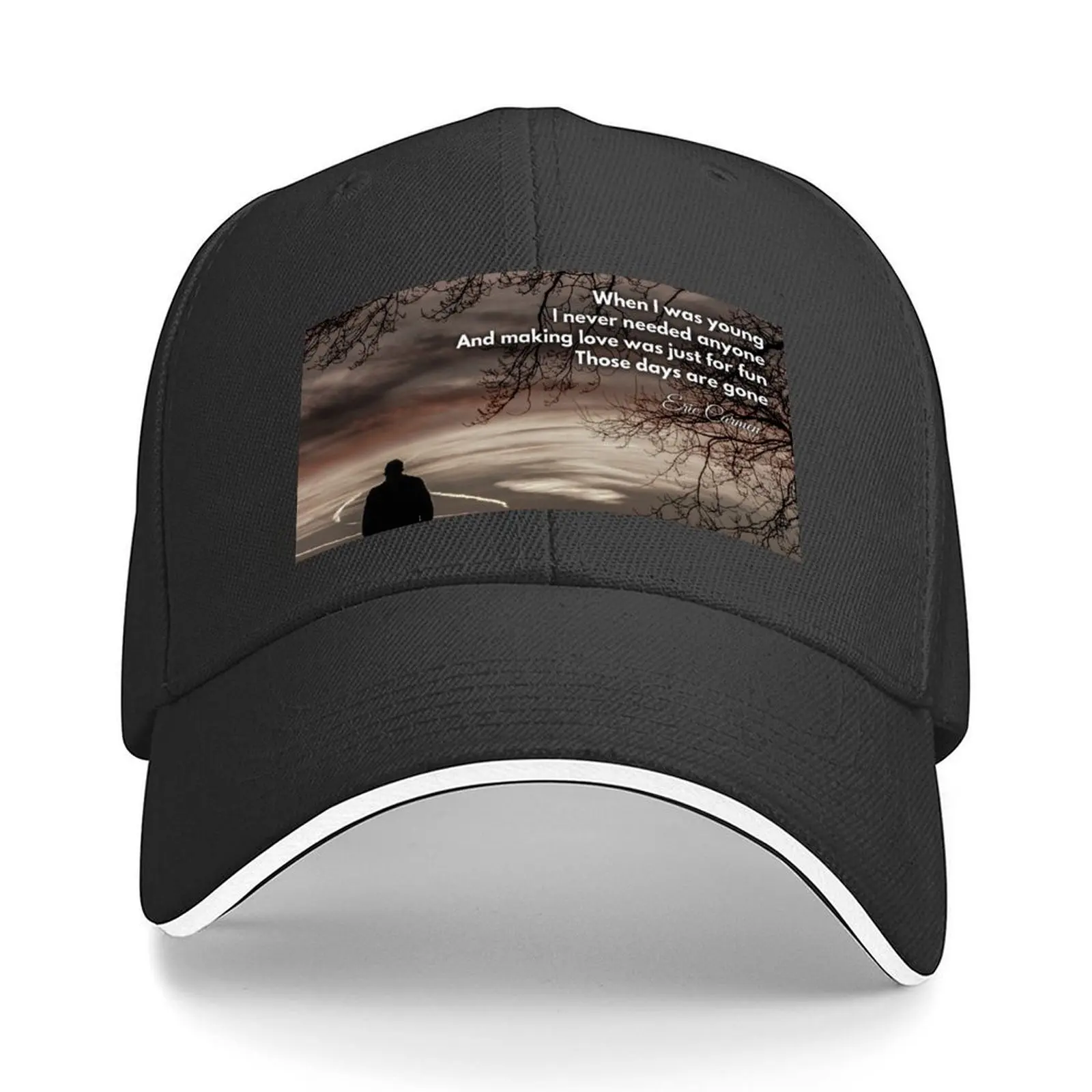 When I was young, I never needed anyone, and making love was just for fun. Those days are gone. - song lyrics quote Baseball Cap
When I was young, I never needed anyone, and making love was just for fun. Those days are gone. - song lyrics quote Baseball Cap