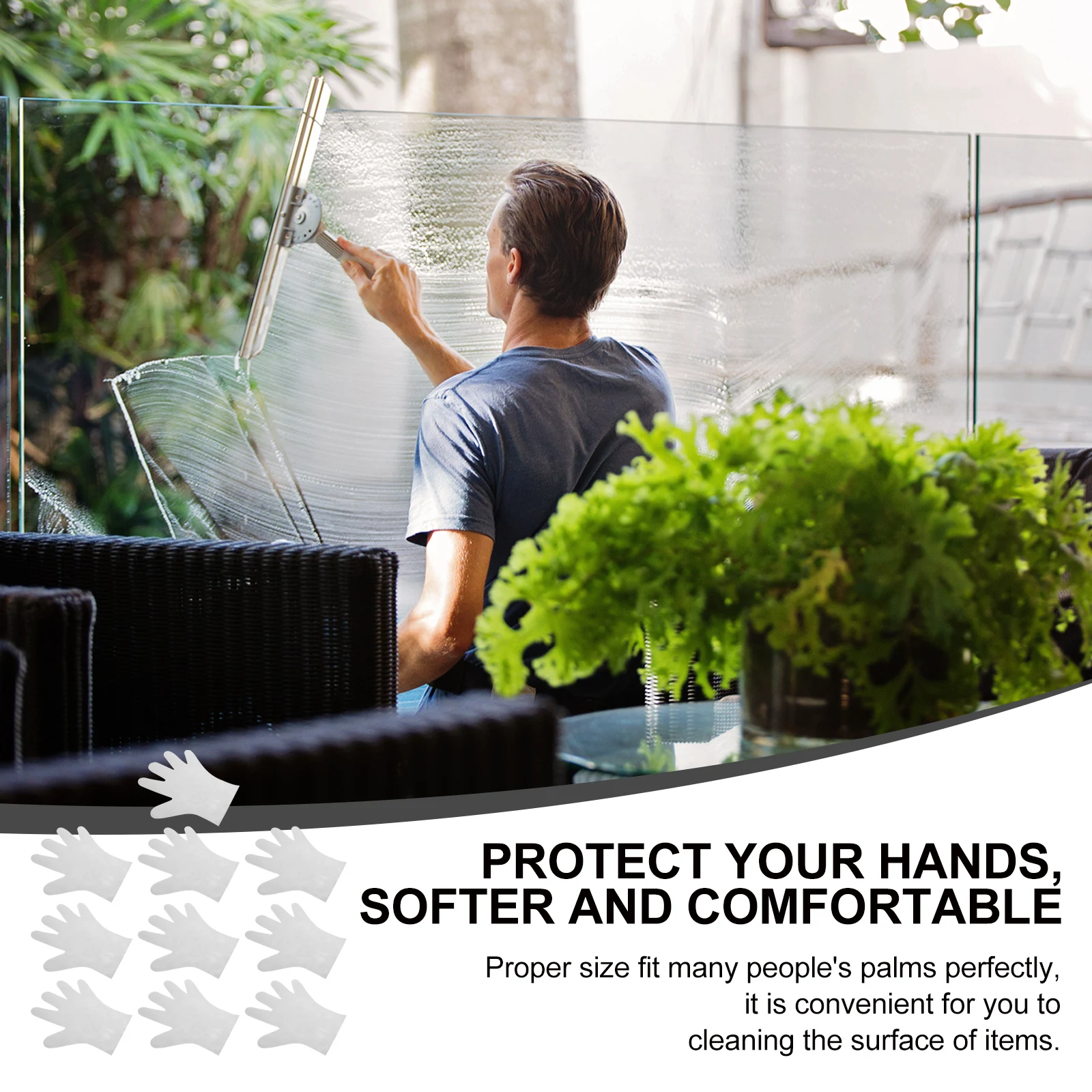 Cleaning Gloves Dusting Kitchen Non-Woven Fabric Dust-proof Removal Electrostatic
Cleaning Gloves Dusting Kitchen Non-Woven Fabric Dust-proof Removal Electrostatic