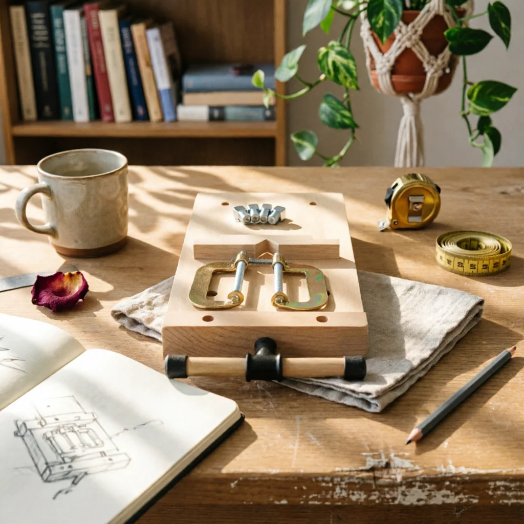 Beech Wood Vise Table Long-Lasting Desktop Workbench Desktop Woodworking Vise Superior Clamping Portable Smart Vice Even Surface
Beech Wood Vise Table Long-Lasting Desktop Workbench Desktop Woodworking Vise Superior Clamping Portable Smart Vice Even Surface
