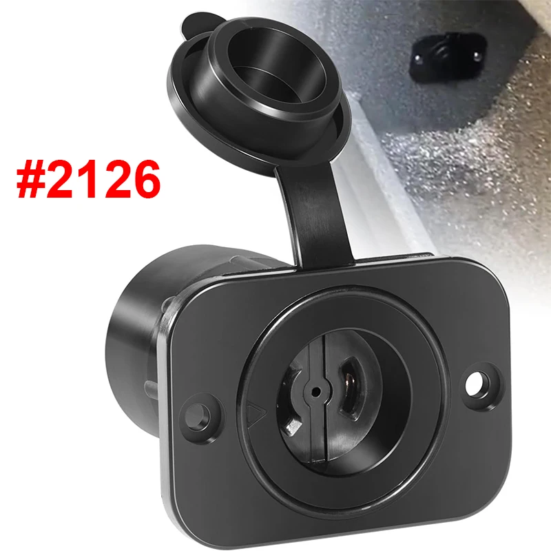 2126 Depthpower Marinco Electric Socket, Marinco Connectpro 12V/24V Socket for Scotty Electric Downriggers & Trolling Motors
2126 Depthpower Marinco Electric Socket, Marinco Connectpro 12V/24V Socket for Scotty Electric Downriggers & Trolling Motors