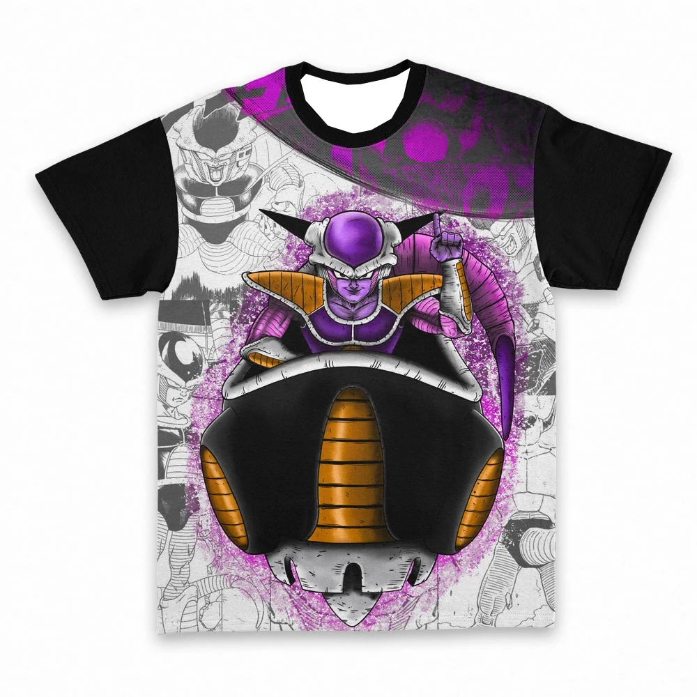 Dragon Ball Z Frieza First Form Pod Manga Print Black Sleeve T-Shirt Anime Graphic Tee
Dragon Ball Z Frieza First Form Pod Manga Print Black Sleeve T-Shirt Anime Graphic Tee