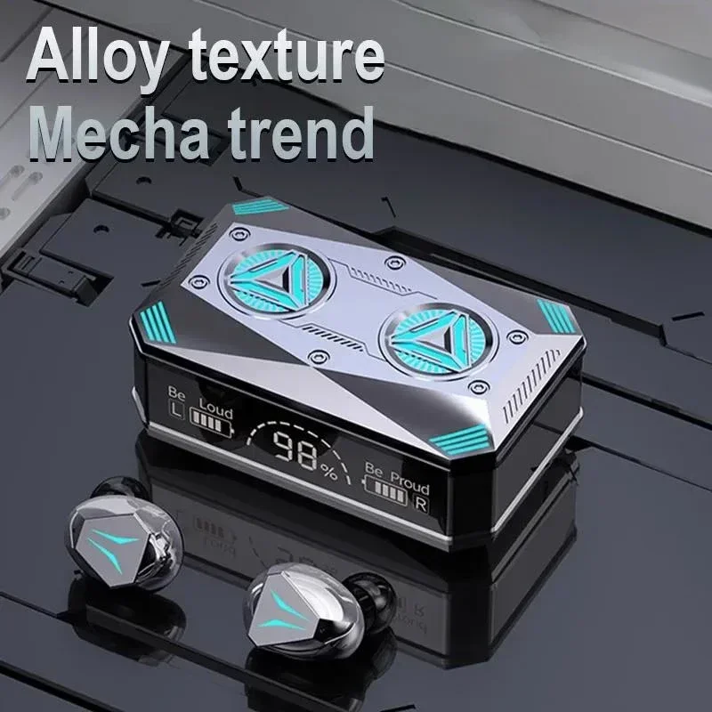 M98 TWS Wireless Bluetooth Headset Esports Gaming Headphone Stereo Earbuds Fones Choice In-Ear Digital Display Breathing Lights
M98 TWS Wireless Bluetooth Headset Esports Gaming Headphone Stereo Earbuds Fones Choice In-Ear Digital Display Breathing Lights