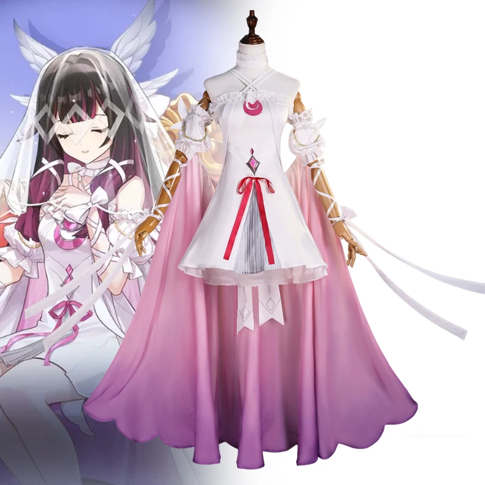 Game Genshin Impact Columbina Cosplay Costume Damselette Women Lolita Dress Masquerade Uniform Carnival Clothes
Game Genshin Impact Columbina Cosplay Costume Damselette Women Lolita Dress Masquerade Uniform Carnival Clothes