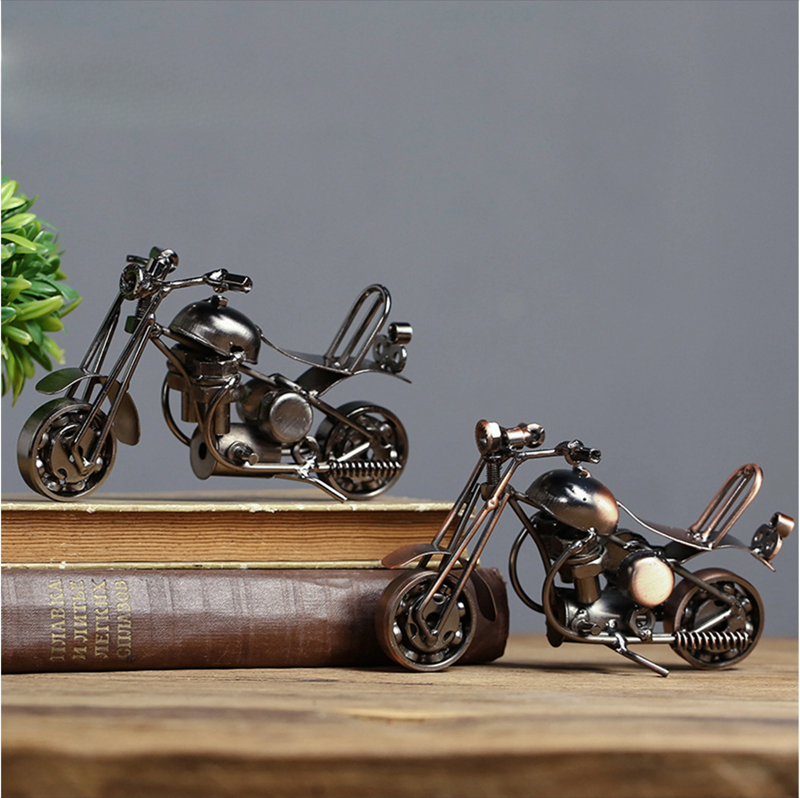 Креативные ретро-сварные модели мотоциклов из кованого железа, украшения для дома для любителей мотоциклов или детей
Креативные ретро-сварные модели мотоциклов из кованого железа, украшения для дома для любителей мотоциклов или детей
