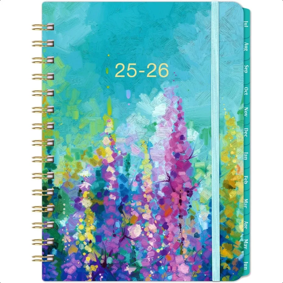 Academic 20252026 JUL.2025 JUN.2026 Weekly and Monthly with Tabs 6.3" x 8.4" Hardcover with Back Pocket + Thick Paper Oil Pain
Academic 20252026 JUL.2025 JUN.2026 Weekly and Monthly with Tabs 6.3" x 8.4" Hardcover with Back Pocket + Thick Paper Oil Pain