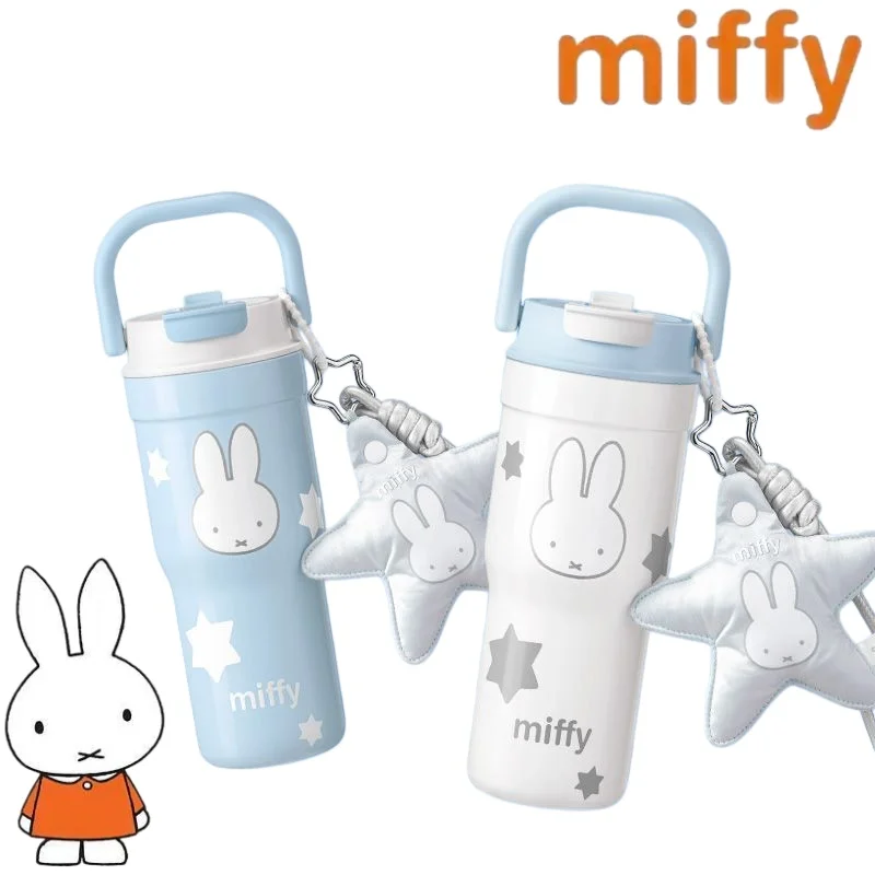 Cute Miffy Series Creative Cartoon Pattern Fashionable Large-Capacity Portable Personalized Insulated Water Bottle with Straw
Cute Miffy Series Creative Cartoon Pattern Fashionable Large-Capacity Portable Personalized Insulated Water Bottle with Straw