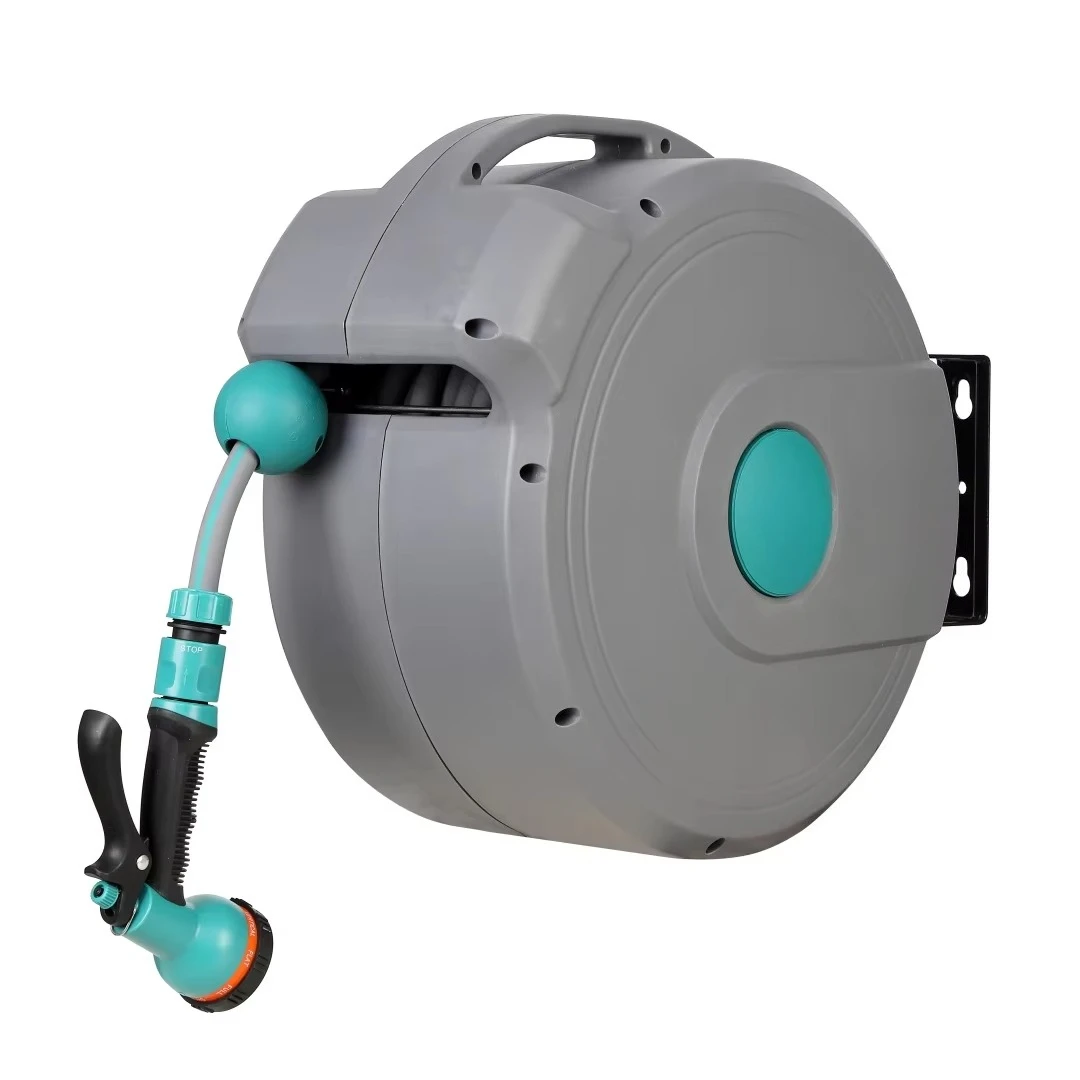 Water Hose Reel Box 10 Meter PVC Retractable Garden Hose Reel High Pressure Water Hose Expandable
Water Hose Reel Box 10 Meter PVC Retractable Garden Hose Reel High Pressure Water Hose Expandable