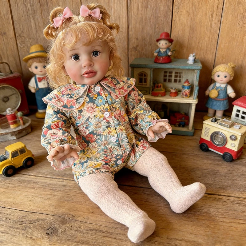 66CM Toddler Doll Pippa Cotton Body Girl High Quality Handmade Art Doll
66CM Toddler Doll Pippa Cotton Body Girl High Quality Handmade Art Doll