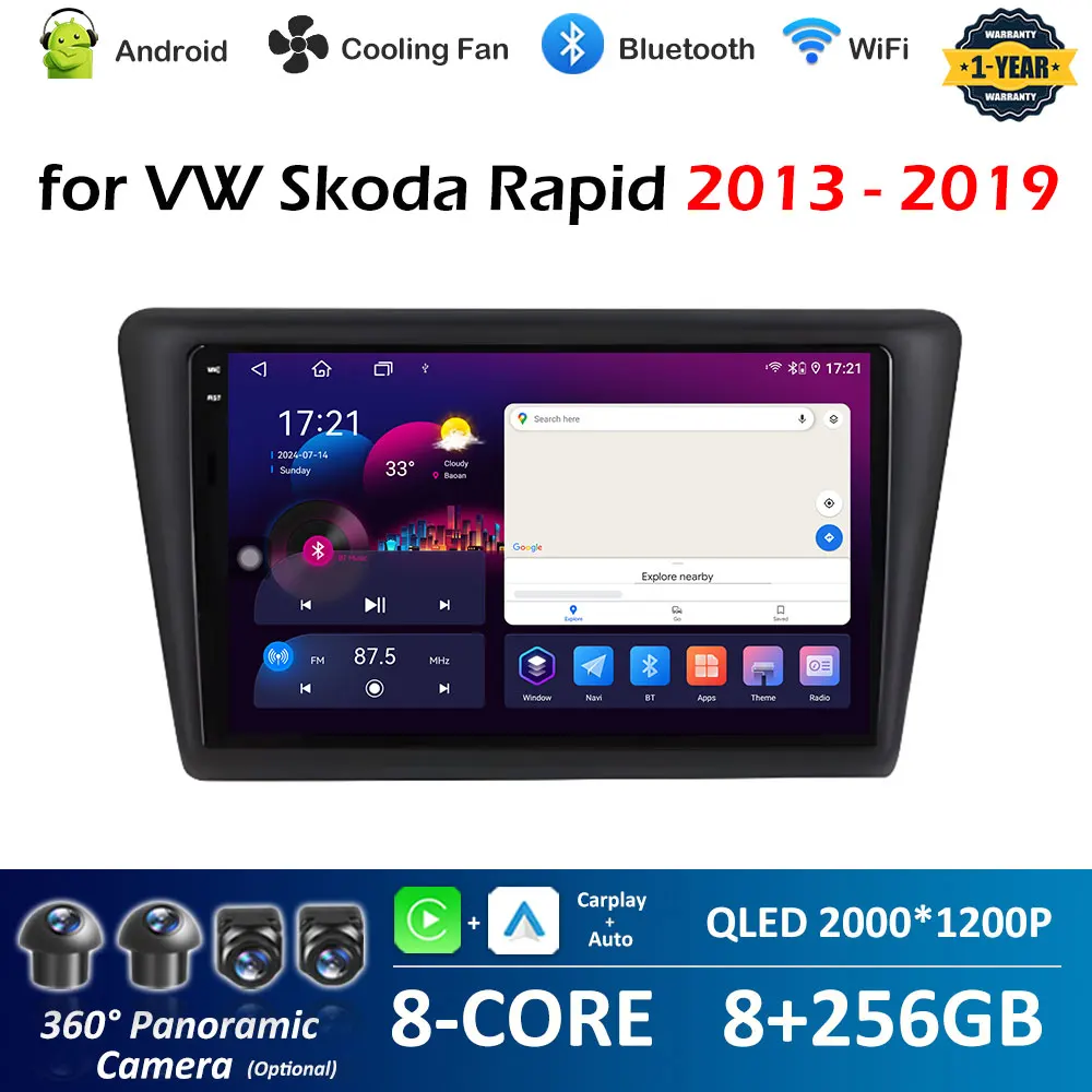 Для VW Skoda Rapid 2013 2014 2015-2019 GPS-навигация Android 14 Беспроводная система Carplay Bluetooth Интеллектуальная система головное устройство WIFI
Для VW Skoda Rapid 2013 2014 2015-2019 GPS-навигация Android 14 Беспроводная система Carplay Bluetooth Интеллектуальная система головное устройство WIFI