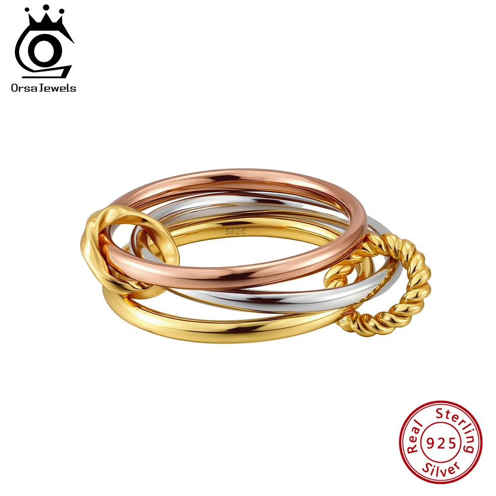 ORSA JEWELS Fashion 925 Silver Multi-layer Stackable Finger Rings for Men Ring Minimalist Design Fine Jewelry Accessory NMR15
ORSA JEWELS Fashion 925 Silver Multi-layer Stackable Finger Rings for Men Ring Minimalist Design Fine Jewelry Accessory NMR15
