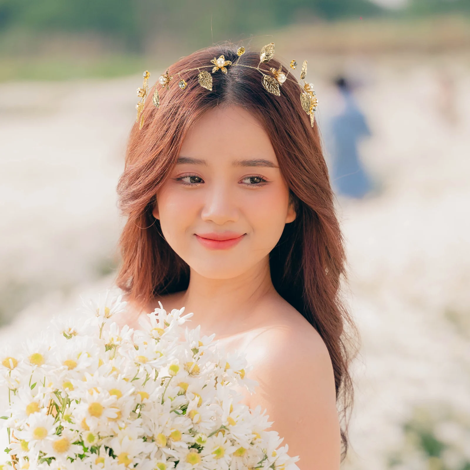 Crystal Headb Rhinestone Leaves Wedding Hair Accessories Bridal Leaf Crown Elegant Charming Photo Props Party Concert
Crystal Headb Rhinestone Leaves Wedding Hair Accessories Bridal Leaf Crown Elegant Charming Photo Props Party Concert