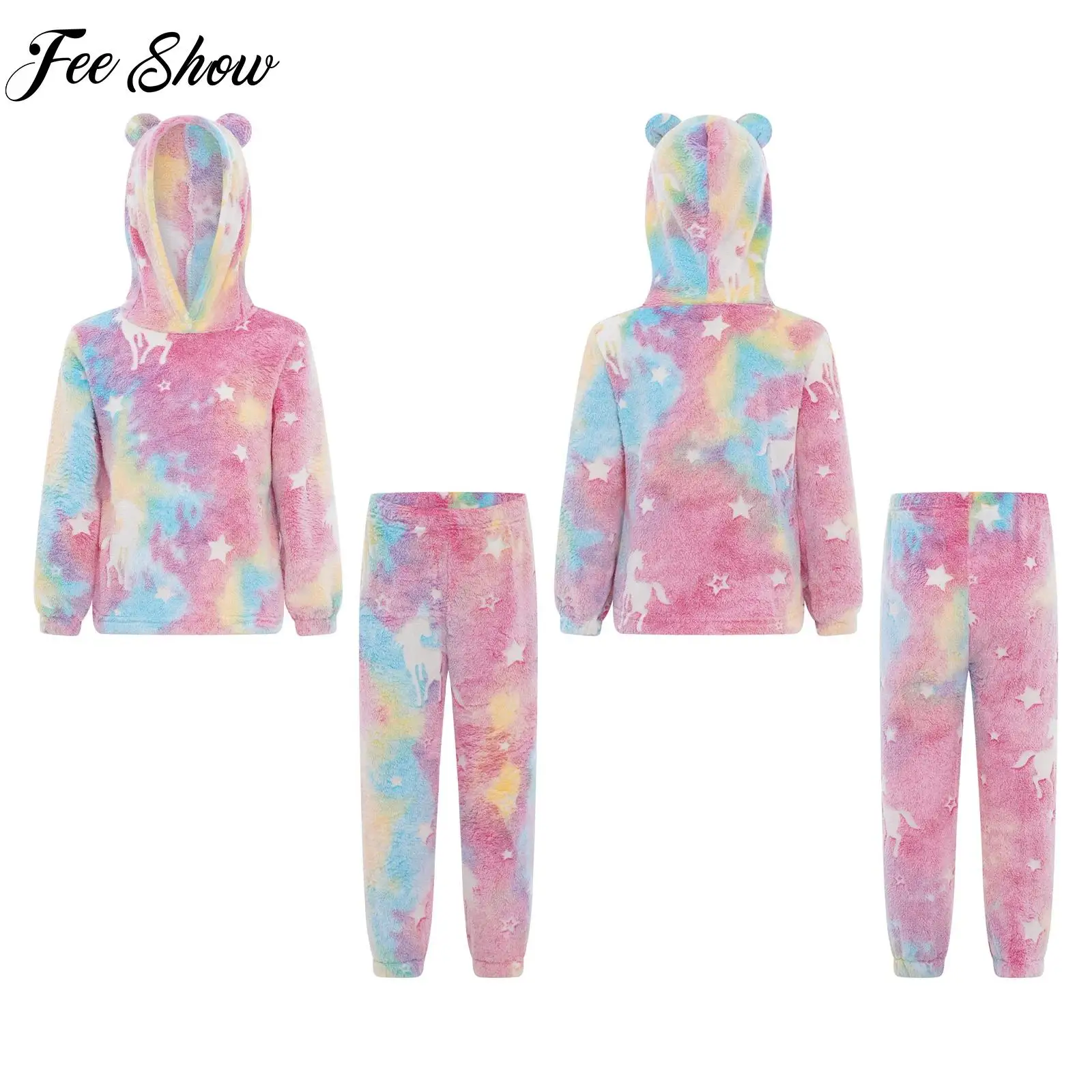 Autumn Kids Girls Clothes Set Children Tie Dye Coral Fleece Long Sleeve Hoodie with Pants for Home Outdoor Running Casual Sports
Autumn Kids Girls Clothes Set Children Tie Dye Coral Fleece Long Sleeve Hoodie with Pants for Home Outdoor Running Casual Sports