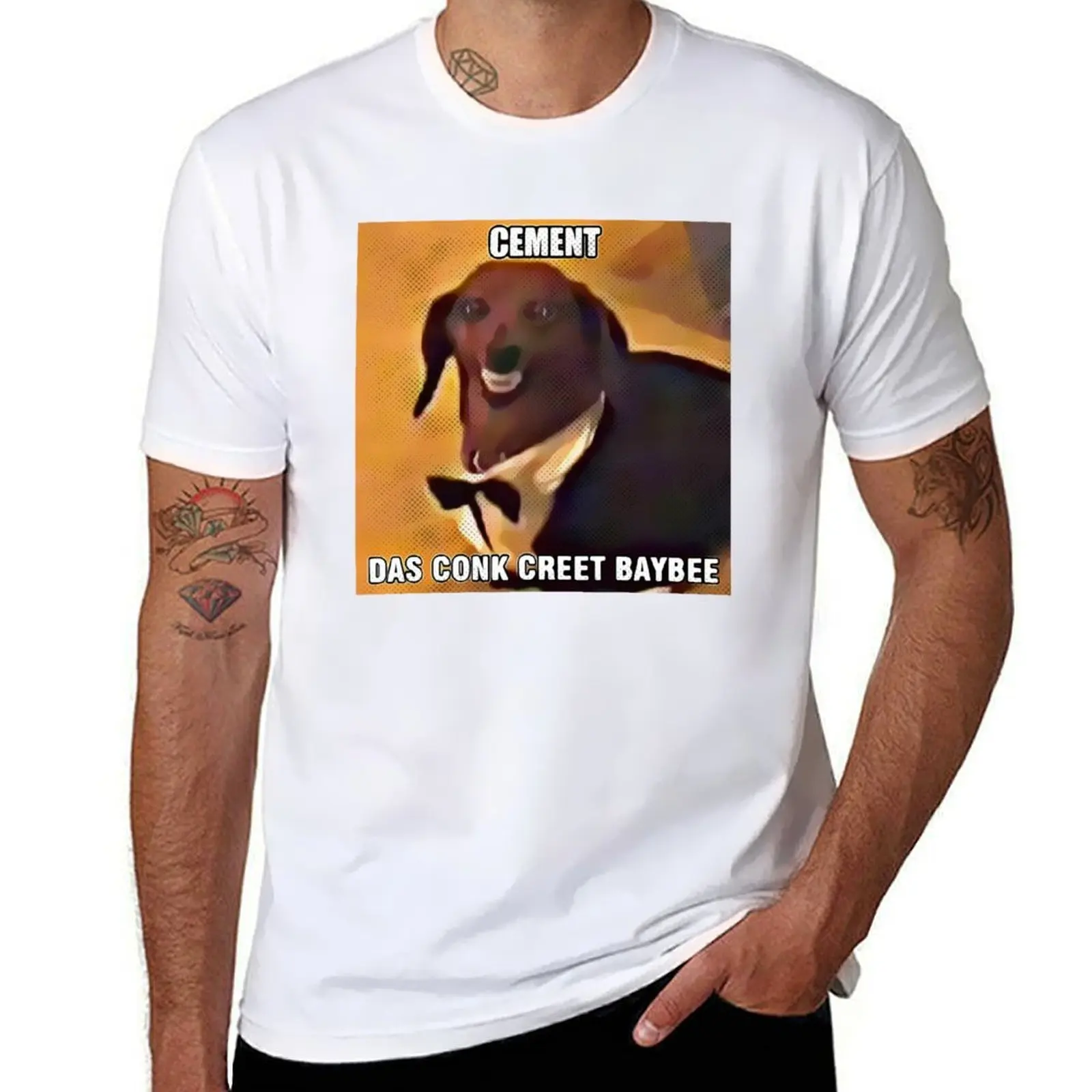 Dachsund Meme Cement das Conk Creet Baybee T-Shirt t shirt man designer anime t shirts oversize T-Shirt
Dachsund Meme Cement das Conk Creet Baybee T-Shirt t shirt man designer anime t shirts oversize T-Shirt