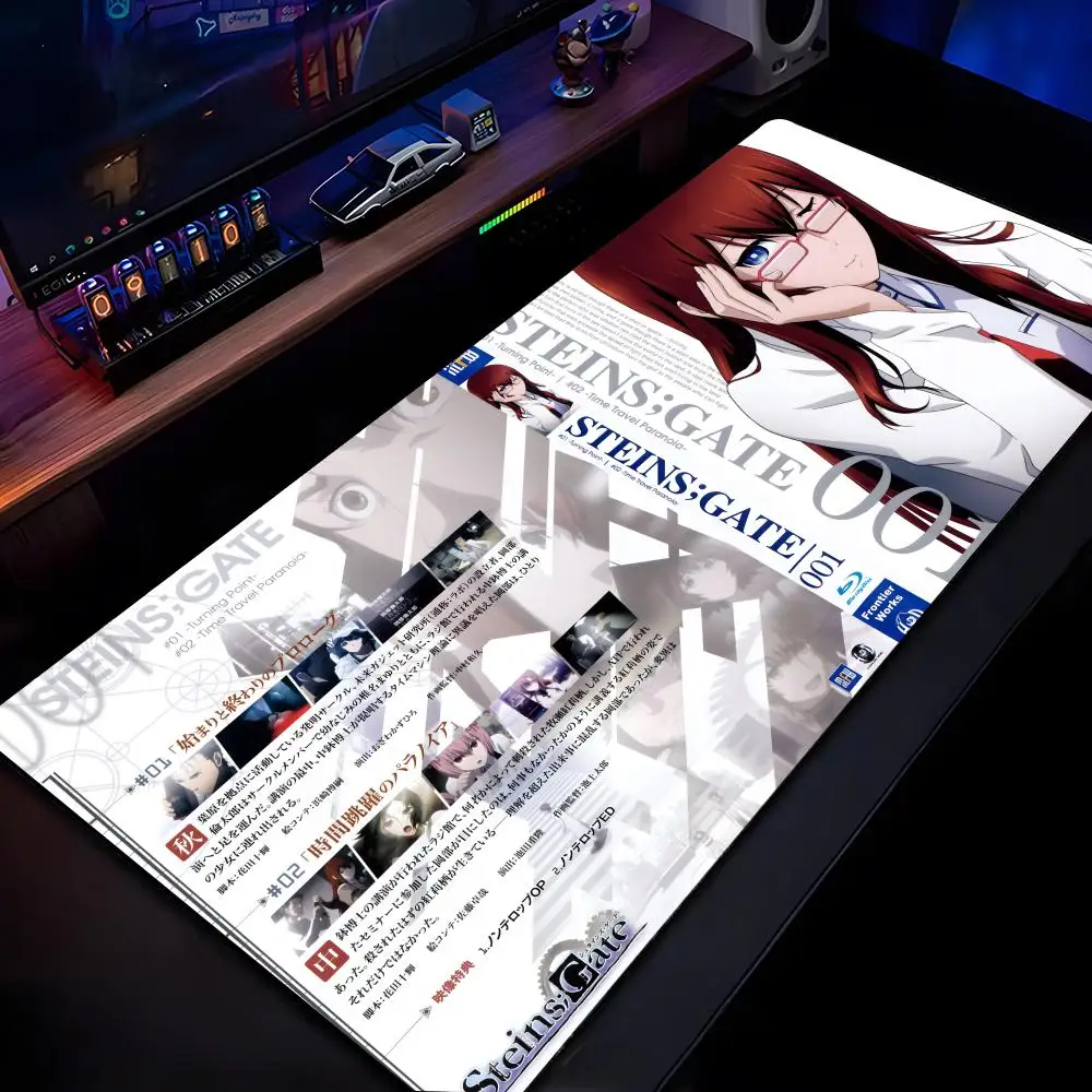 Коврик для мыши в стиле аниме Steins Gate, коврик для мыши с HD-печатью, компьютерный геймерский нескользящий коврик для мыши с запирающимся краем XXL90x40 см, коврик для клавиатуры, ПК, настольный коврик
Коврик для мыши в стиле аниме Steins Gate, коврик для мыши с HD-печатью, компьютерный геймерский нескользящий коврик для мыши с запирающимся краем XXL90x40 см, коврик для клавиатуры, ПК, настольный коврик