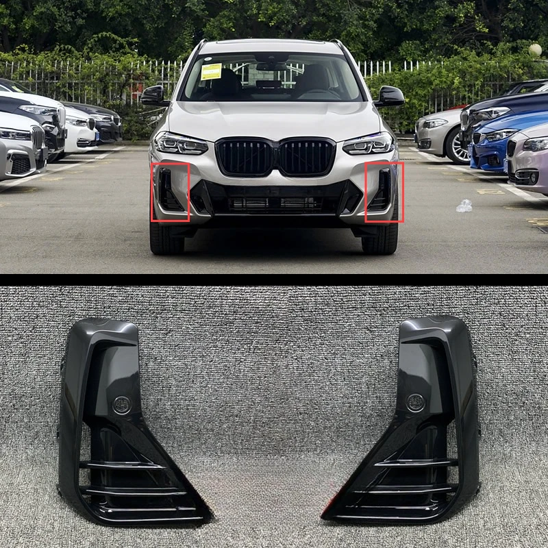 For BMW X3 X4 G08 2022 2023 front fog light frame front bumper grille air inlet ix3 fog Lights cover Car Accessories
For BMW X3 X4 G08 2022 2023 front fog light frame front bumper grille air inlet ix3 fog Lights cover Car Accessories