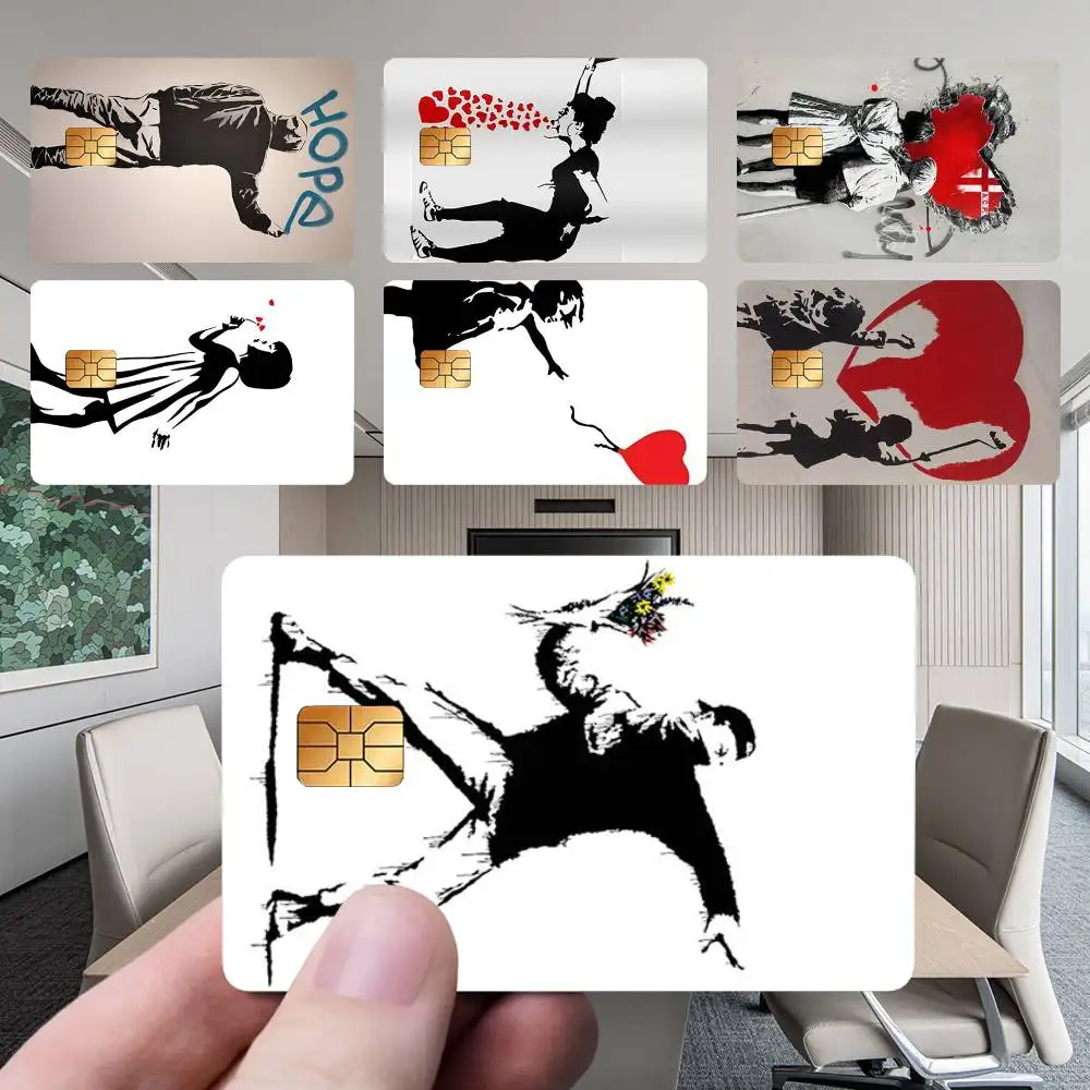 Graffiti A-Artist B-Banksy Card Stickers New Cartoon Card Debit Bank Charge Card Bus Metro Waterproof Sticker Decal Decoration
Graffiti A-Artist B-Banksy Card Stickers New Cartoon Card Debit Bank Charge Card Bus Metro Waterproof Sticker Decal Decoration