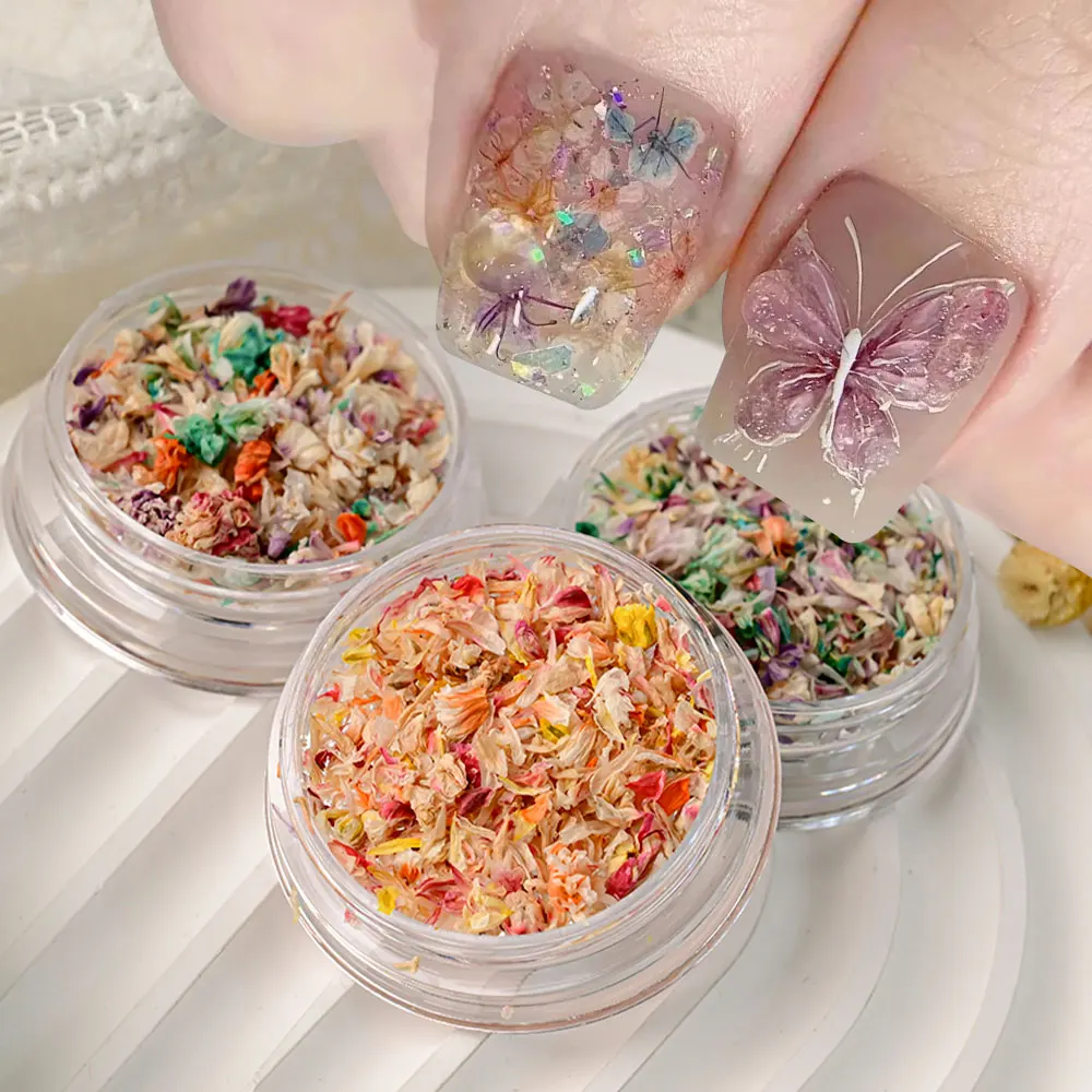 1Box 3D Dried Flower&Petal Nail Charms Colorful Natural Dry Floral Nail Art Decorations Decal for DIY Crafts Manicure Accessorie
1Box 3D Dried Flower&Petal Nail Charms Colorful Natural Dry Floral Nail Art Decorations Decal for DIY Crafts Manicure Accessorie