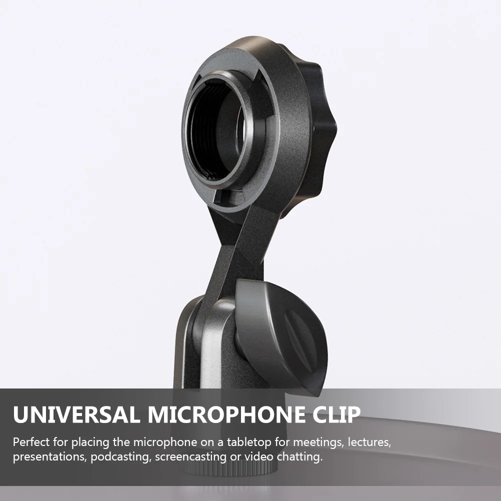 4 Pcs Capacitive Microphone Stand Holder Clip Handheld Universal Plastic for Clips Stands Clamp
4 Pcs Capacitive Microphone Stand Holder Clip Handheld Universal Plastic for Clips Stands Clamp
