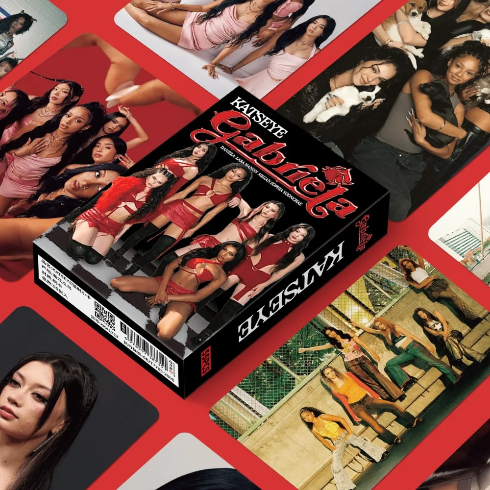 55Pcs/Set Kpop Idol Girl KATSEYE New Photocards MANON SOPHIA DANIELA LARA MEGAN YOONCHAE Laser HD Printd Lomo Cards Fans Gifts
55Pcs/Set Kpop Idol Girl KATSEYE New Photocards MANON SOPHIA DANIELA LARA MEGAN YOONCHAE Laser HD Printd Lomo Cards Fans Gifts