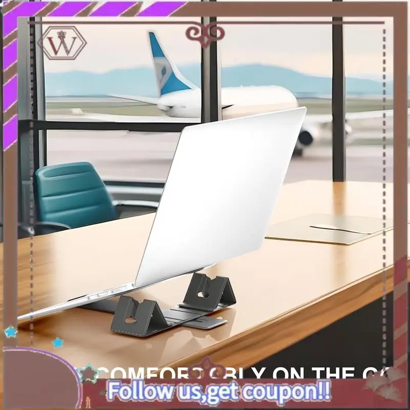 ABBG-Magnetic Adjustable Travel Laptop Stand For Digital Nomads And Business Travelers. Compact, Foldable, For Desk Use
ABBG-Magnetic Adjustable Travel Laptop Stand For Digital Nomads And Business Travelers. Compact, Foldable, For Desk Use