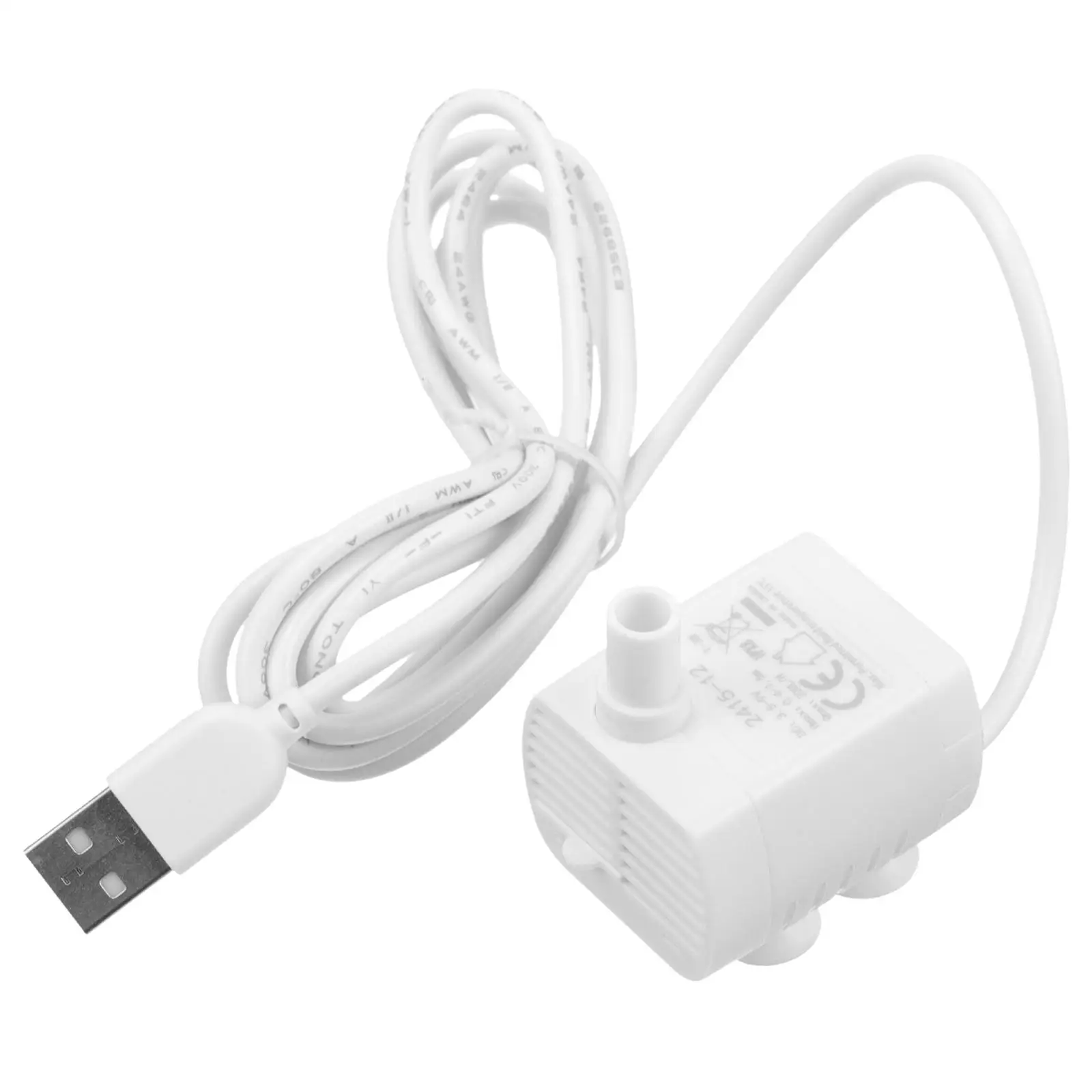 Mini Submersible Pump White USB Hydroponics Fish Tank Pond Fountain Quiet Safe Wear Resistance Practical Long Use Small Water
Mini Submersible Pump White USB Hydroponics Fish Tank Pond Fountain Quiet Safe Wear Resistance Practical Long Use Small Water