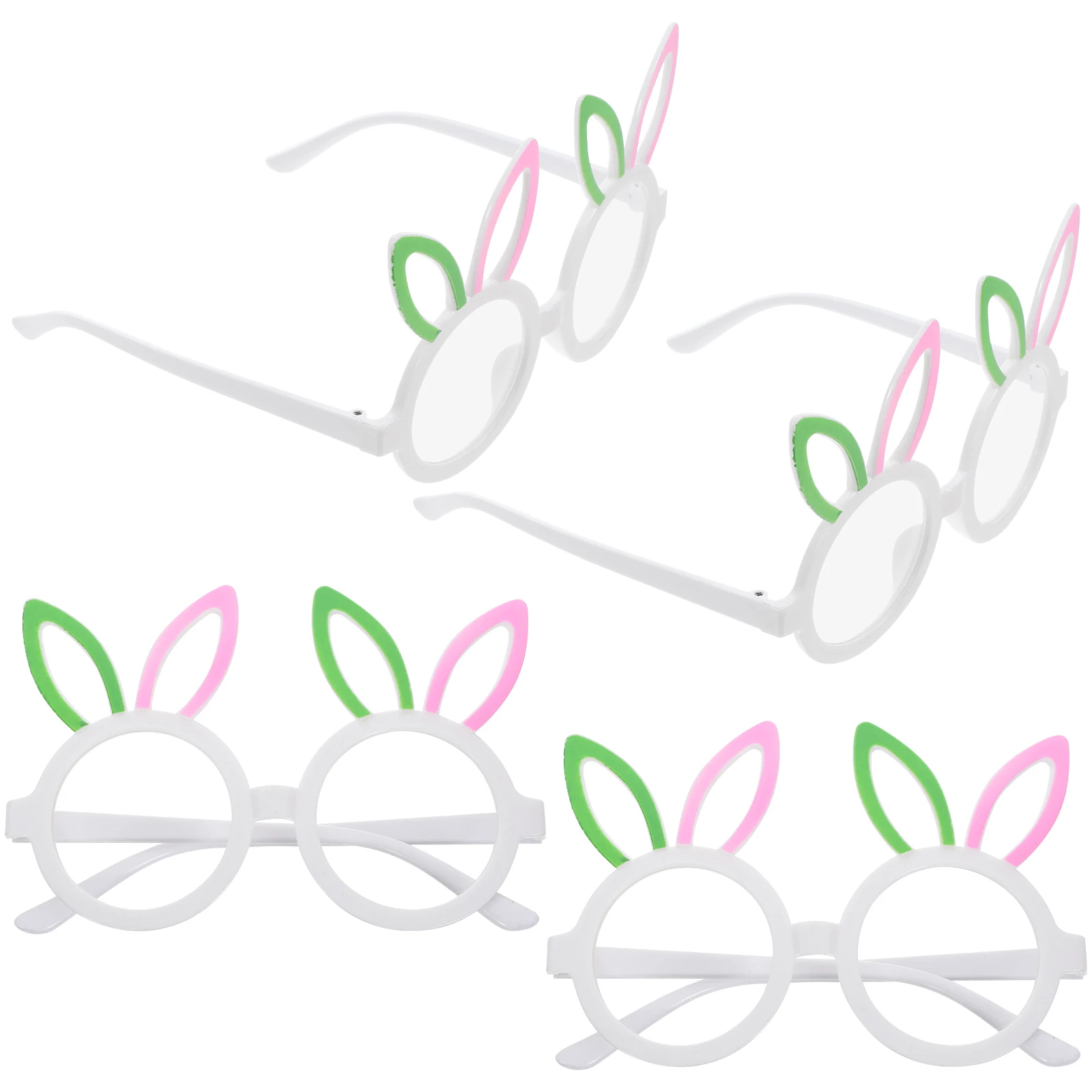 4 Pcs Rabbit Ear Glasses Frame Decorative Lightweight ABS Kids Adult Easter Party Supplies Photo Props Festive Accessories
4 Pcs Rabbit Ear Glasses Frame Decorative Lightweight ABS Kids Adult Easter Party Supplies Photo Props Festive Accessories