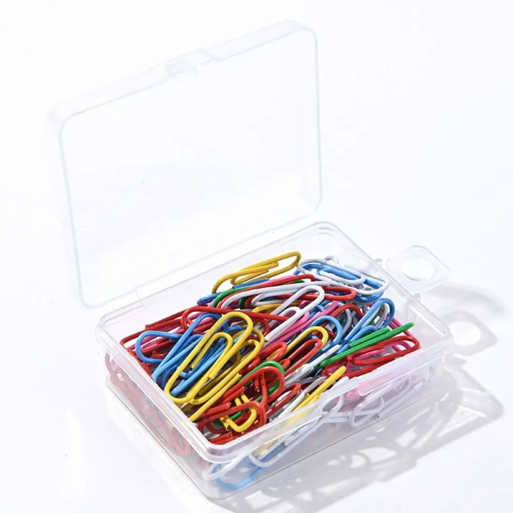 50PCS Mini Creative Metal Paper Clips Alloy Binding Bookmark Clip Colored Binder Clamps Office
50PCS Mini Creative Metal Paper Clips Alloy Binding Bookmark Clip Colored Binder Clamps Office