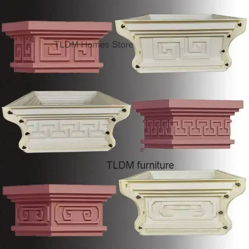ABS Plastic Roman Column Head and Foot Cement Mold European Durable Square Closure Concrete Pedestal for Roof Support Villa Gate
ABS Plastic Roman Column Head and Foot Cement Mold European Durable Square Closure Concrete Pedestal for Roof Support Villa Gate