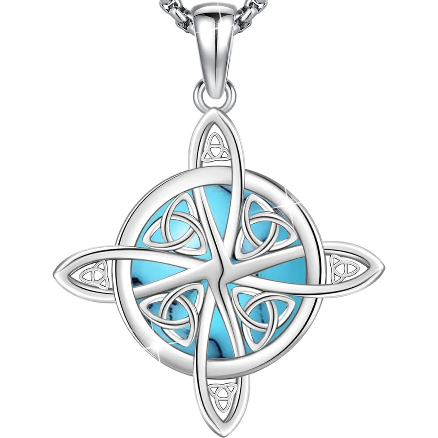 Ожерелье с узлом ведьмы, стерлинговое серебро 925 пробы, бирюзовый кулон, ожерелье, Викканский ирландский амулет, пентаграмма, ювелирное изделие, подарок для женщин и мужчин
Ожерелье с узлом ведьмы, стерлинговое серебро 925 пробы, бирюзовый кулон, ожерелье, Викканский ирландский амулет, пентаграмма, ювелирное изделие, подарок для женщин и мужчин