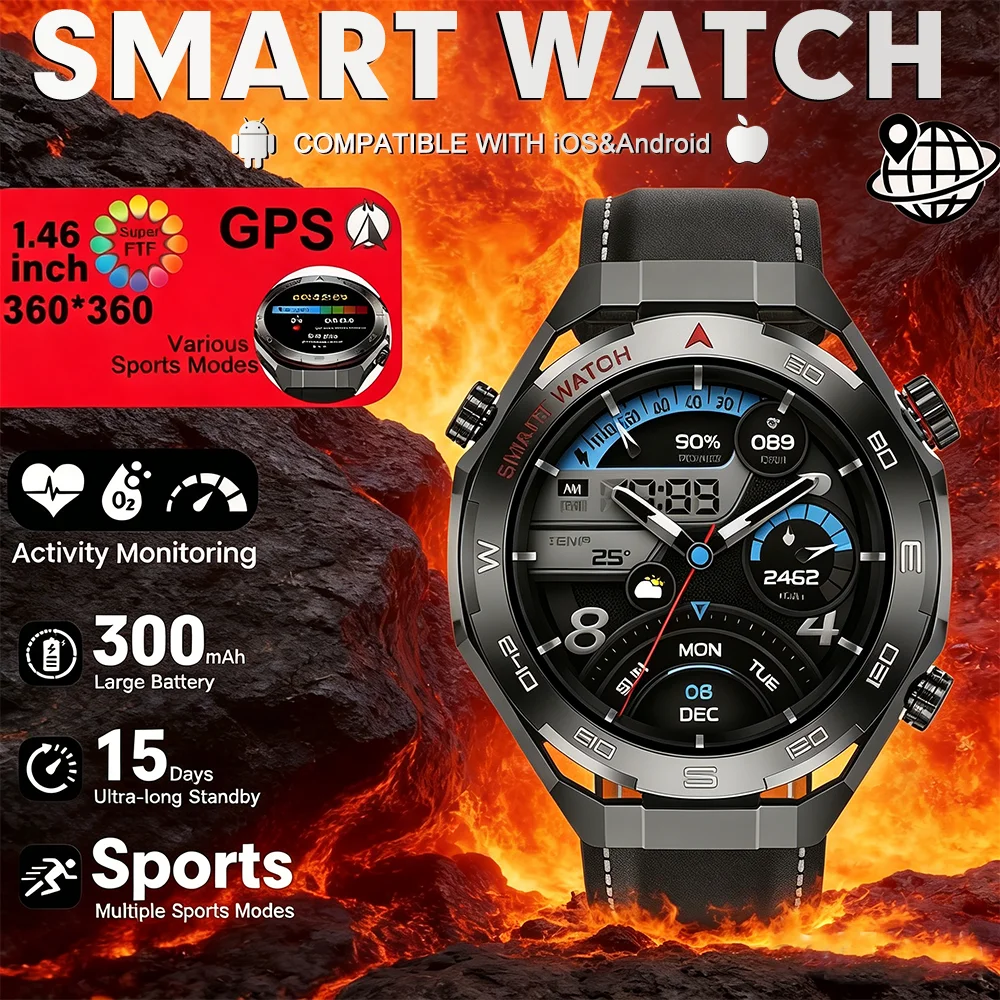 All Day Health Tracking Smart Sport Watch 2026 New Style IP67 Waterproof Multiple Sports Modes Support Call Function Wristwatch
All Day Health Tracking Smart Sport Watch 2026 New Style IP67 Waterproof Multiple Sports Modes Support Call Function Wristwatch