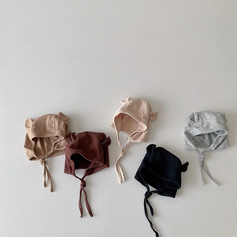 2023 Solid Color Baby Hat With Ear Adjustable Kids Beanie Caps For Girls Boys Infant Baby Bonnet Caps Kids Accessories 0-12M
2023 Solid Color Baby Hat With Ear Adjustable Kids Beanie Caps For Girls Boys Infant Baby Bonnet Caps Kids Accessories 0-12M