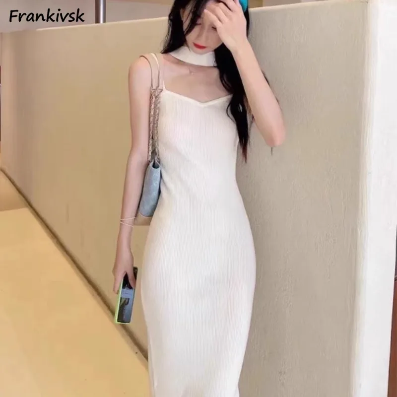 Dresses Women Vintage French Style Summer Shinny Sexy Fashion Temperament All-match Pure Daily Schoolgirls Cozy Simple Chic New
Dresses Women Vintage French Style Summer Shinny Sexy Fashion Temperament All-match Pure Daily Schoolgirls Cozy Simple Chic New