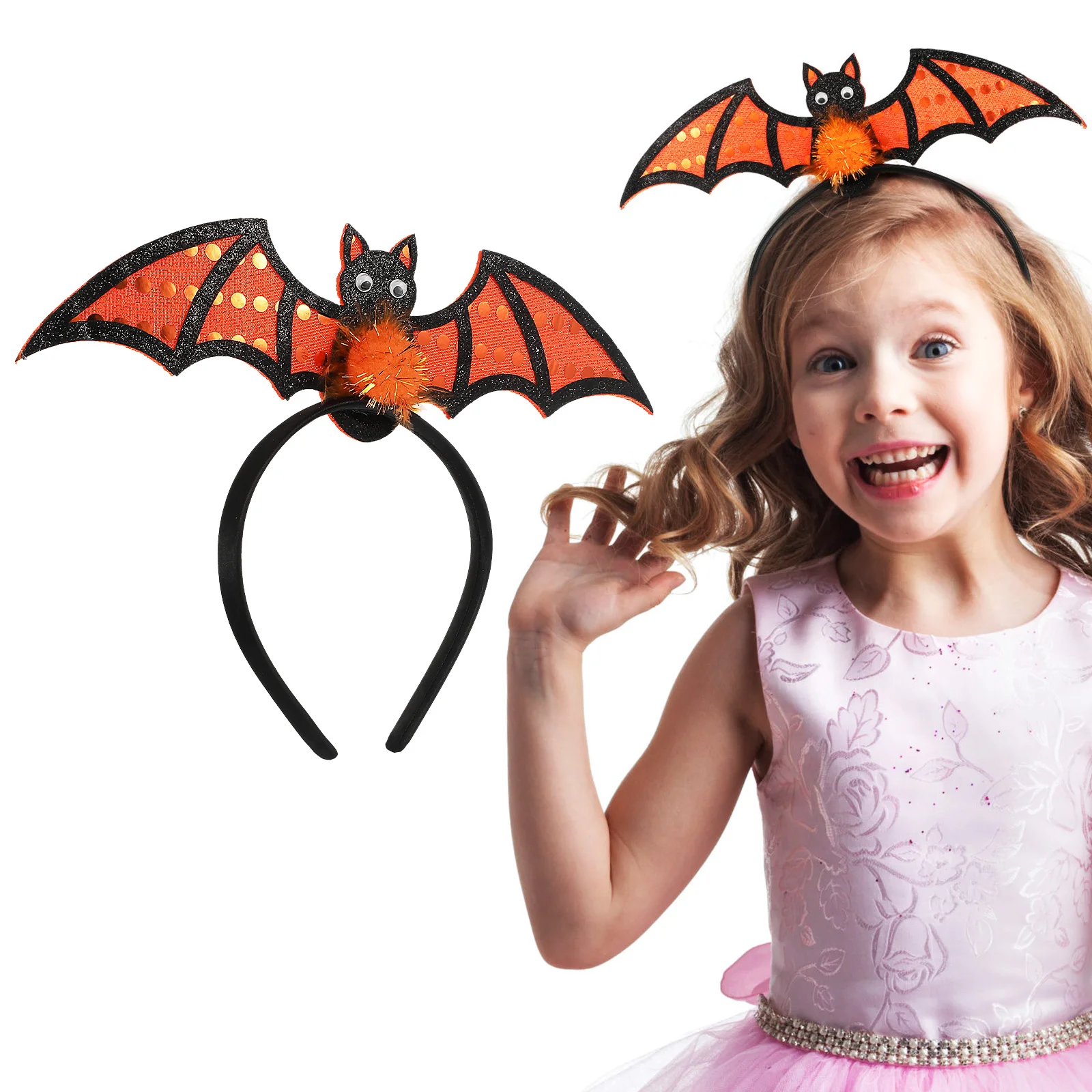 Halloween Bat Headb Soft Comfortable Adjustable Costume Accessory Plastic Holiday Headwear Festive
Halloween Bat Headb Soft Comfortable Adjustable Costume Accessory Plastic Holiday Headwear Festive