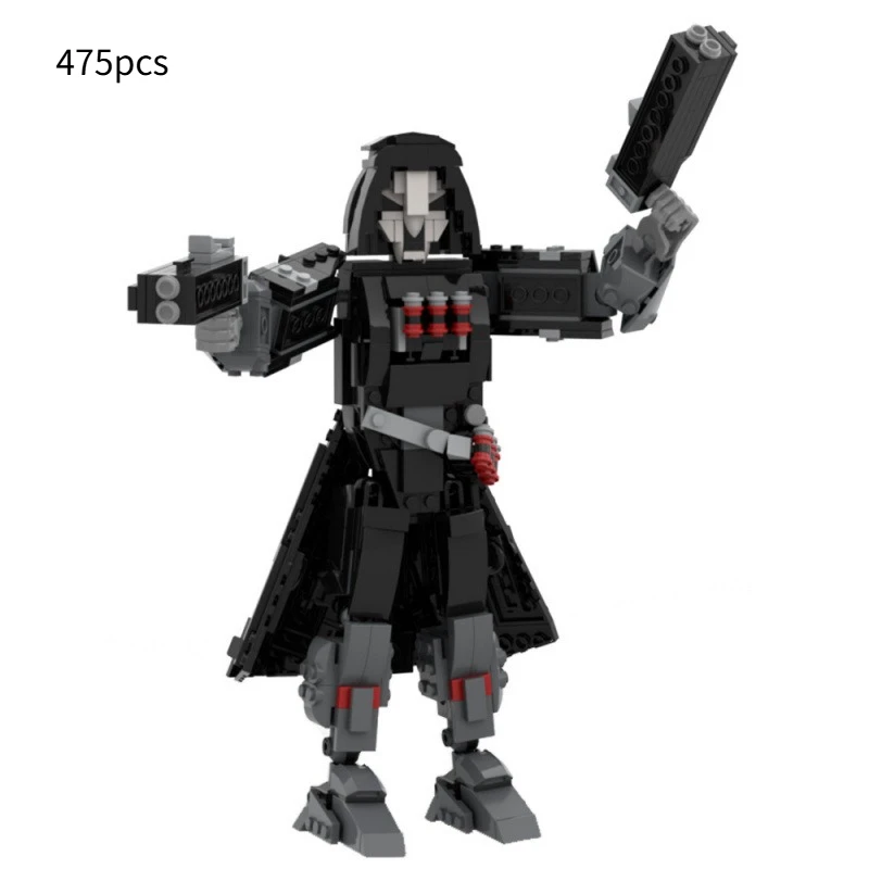 MOC Puzzle DIY Creative -137705 Overwatch Reaper Building Block Toy Bricks Children, Hobby Collection Gifts
MOC Puzzle DIY Creative -137705 Overwatch Reaper Building Block Toy Bricks Children, Hobby Collection Gifts