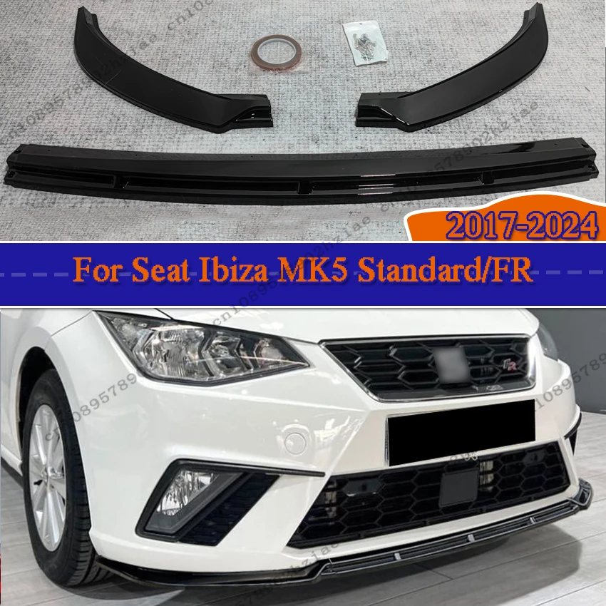 Maxton Style For Seat Ibiza MK5 Standard/FR 2017-2024ABS Front Bumper Lip Lower Diffuser Splitter Canard Spoiler Body Kit Tuning
Maxton Style For Seat Ibiza MK5 Standard/FR 2017-2024ABS Front Bumper Lip Lower Diffuser Splitter Canard Spoiler Body Kit Tuning