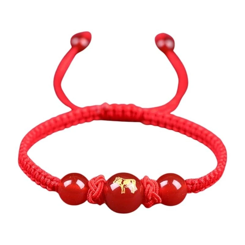 652F Red String Bracelets Adjustable Length Necklace Animal Charm Bracelet Cultural Symbol Bracelet Suitable for Good Luck
652F Red String Bracelets Adjustable Length Necklace Animal Charm Bracelet Cultural Symbol Bracelet Suitable for Good Luck