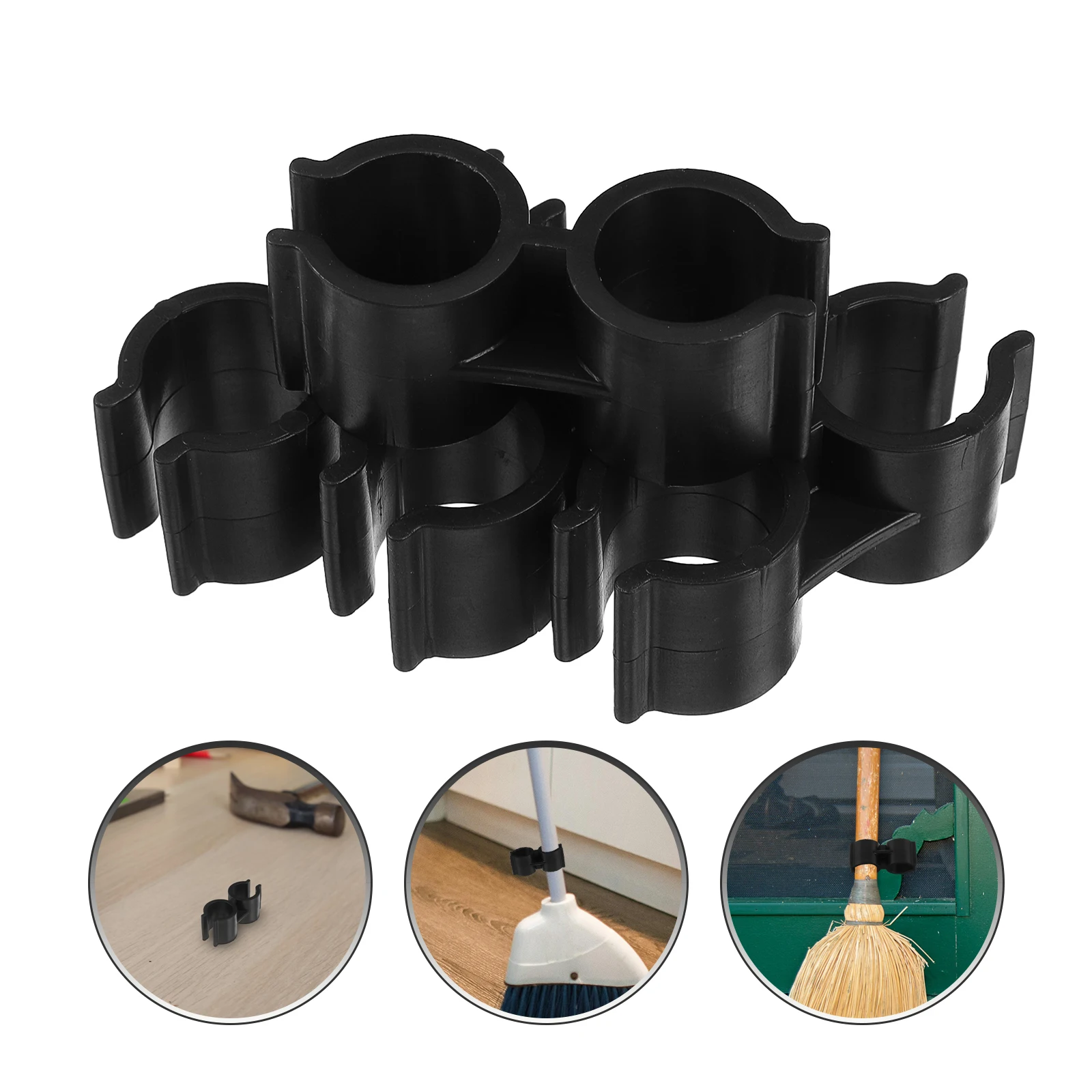 4pcs Dustpan Broom Connecting Buckle Double Tube Connection Fits Most Pipe Clamps Storage Supplies
4pcs Dustpan Broom Connecting Buckle Double Tube Connection Fits Most Pipe Clamps Storage Supplies
