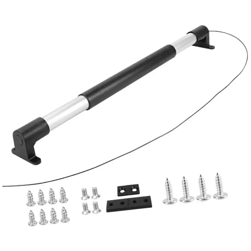 RV For Trailer Door Closer Kit Aluminum Grab Bar Adjustable Tension For Door Locking Protection Silver-Black Model Screen Door
RV For Trailer Door Closer Kit Aluminum Grab Bar Adjustable Tension For Door Locking Protection Silver-Black Model Screen Door