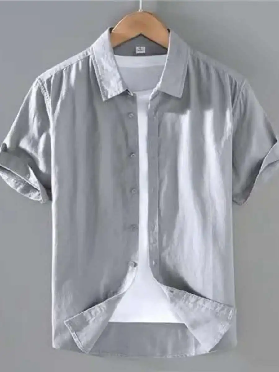 Новая летняя мужская рубашка из льна, тонкая, однотонная, простая, дышащая, приталенная, с воротником, для повседневной носки
Новая летняя мужская рубашка из льна, тонкая, однотонная, простая, дышащая, приталенная, с воротником, для повседневной носки