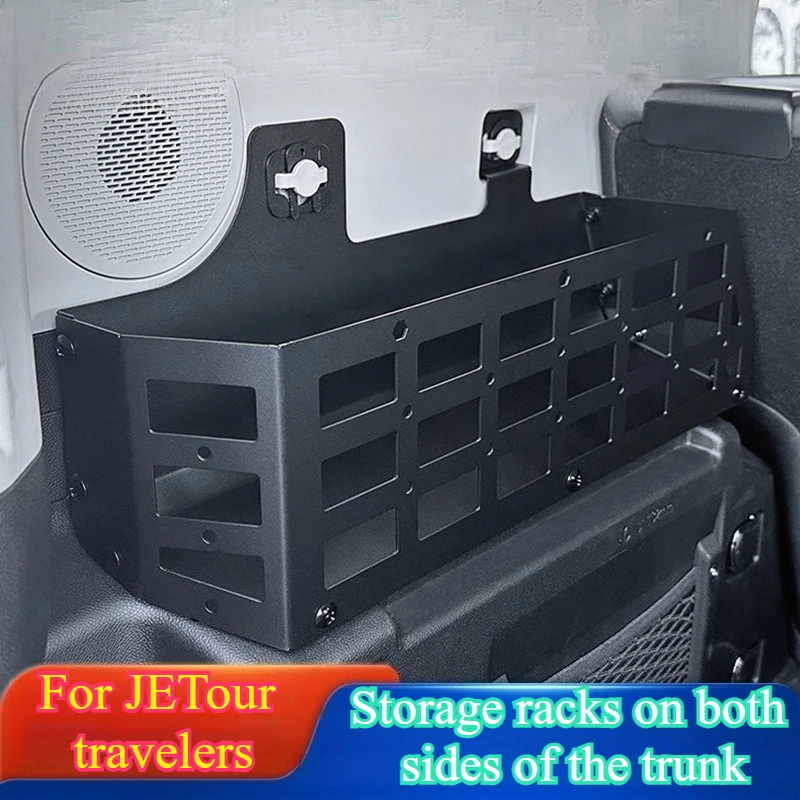 For Jetour Traveller T2 Mountain Sea Aluminum Trunk Storage Organizer Pair Custom Fit Boot Cargo Shelf for Left Right Side Car
For Jetour Traveller T2 Mountain Sea Aluminum Trunk Storage Organizer Pair Custom Fit Boot Cargo Shelf for Left Right Side Car