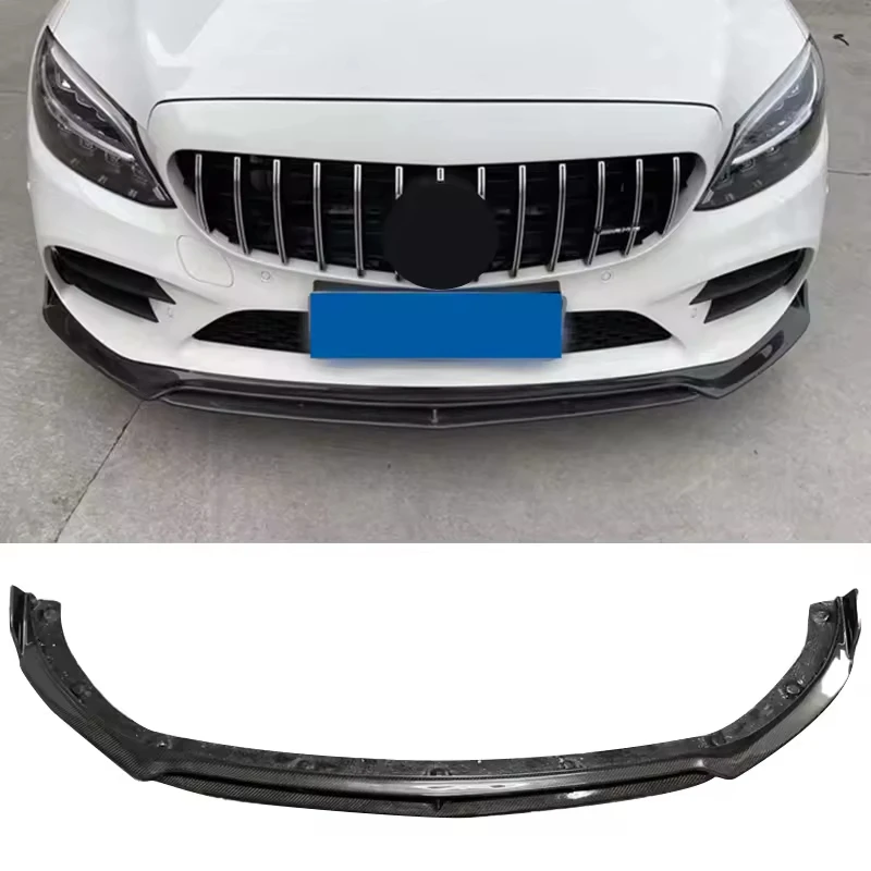 W205 Body Kit Accessories Carbon Fiber Fibre Front Lip Splitter Fits for Mercedes-Benz C Class W205 2019-2021
W205 Body Kit Accessories Carbon Fiber Fibre Front Lip Splitter Fits for Mercedes-Benz C Class W205 2019-2021