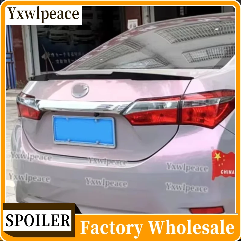 For Toyota Corolla 2014 2015 2016 17 2018 High Quality ABS Plastic Unpainted Color Rear Trunk Cover Spoiler Body Kit Accessories
For Toyota Corolla 2014 2015 2016 17 2018 High Quality ABS Plastic Unpainted Color Rear Trunk Cover Spoiler Body Kit Accessories