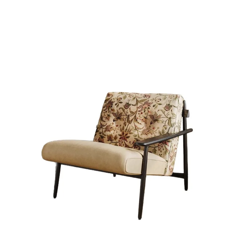 Single casual sofa chair Solid wood minimalist chair Living room fabric Italian modern balcony chair
Single casual sofa chair Solid wood minimalist chair Living room fabric Italian modern balcony chair