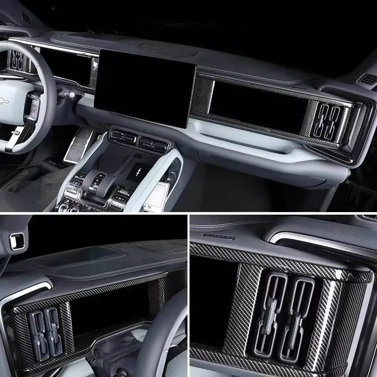 For BYD Equation Leopard 5 2023 2024 Accessories Carbon Fiber Car Center Console Copilot Storage Box Sticker Interior Trim
For BYD Equation Leopard 5 2023 2024 Accessories Carbon Fiber Car Center Console Copilot Storage Box Sticker Interior Trim