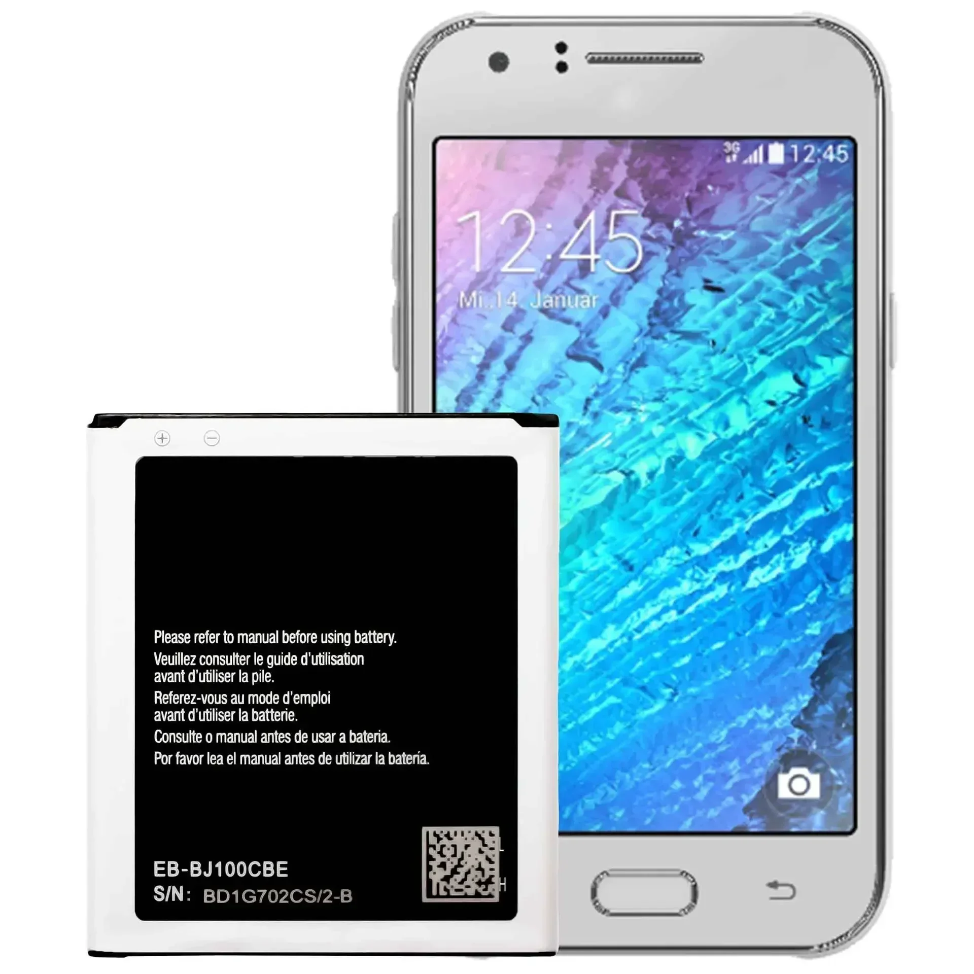 For SAMSUNG EB-BJ100CBE EB-BJ100BBE Battery Galaxy J1 J100 SM-J100F J100FN J100H J100DD J100Y/DS J100M J100ML Jl00VPP
For SAMSUNG EB-BJ100CBE EB-BJ100BBE Battery Galaxy J1 J100 SM-J100F J100FN J100H J100DD J100Y/DS J100M J100ML Jl00VPP