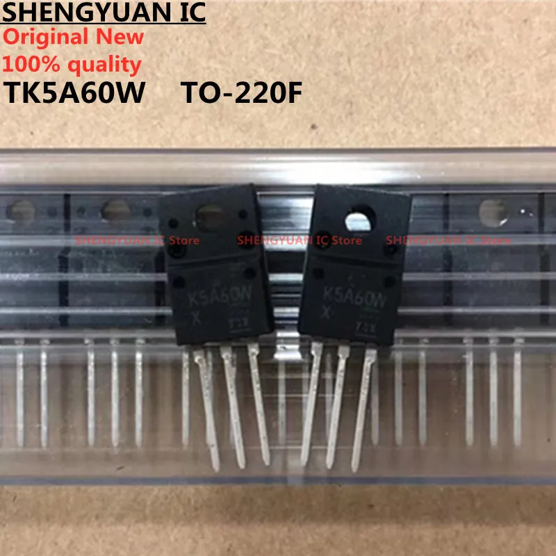 10 шт./лот TK5A60W K5A60W TO-220F MOSFET N CH 600 В 5,4 А 100% новый импортный оригинал 100% качество
10 шт./лот TK5A60W K5A60W TO-220F MOSFET N CH 600 В 5,4 А 100% новый импортный оригинал 100% качество