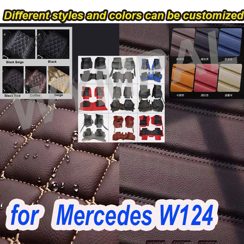 LUXURY Custom Automotive Car Floor Mats For Mercedes W124 1985 1986 1987 1988 1989 Auto Luxury Leather Men Women Car Mats
LUXURY Custom Automotive Car Floor Mats For Mercedes W124 1985 1986 1987 1988 1989 Auto Luxury Leather Men Women Car Mats