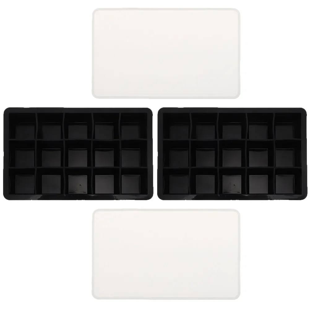 2Pcs Silicone Ice Cube Tray with Lid Flexible Bpa-Free Ice Mold for Cocktails Whiskey Juice Soda Home Bar Party Freezer Use
2Pcs Silicone Ice Cube Tray with Lid Flexible Bpa-Free Ice Mold for Cocktails Whiskey Juice Soda Home Bar Party Freezer Use