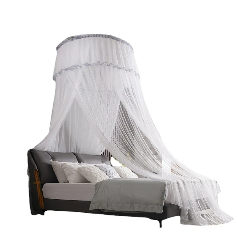 Heaven and earth pole mosquito net round ceiling, princess court household bedroom
Heaven and earth pole mosquito net round ceiling, princess court household bedroom
